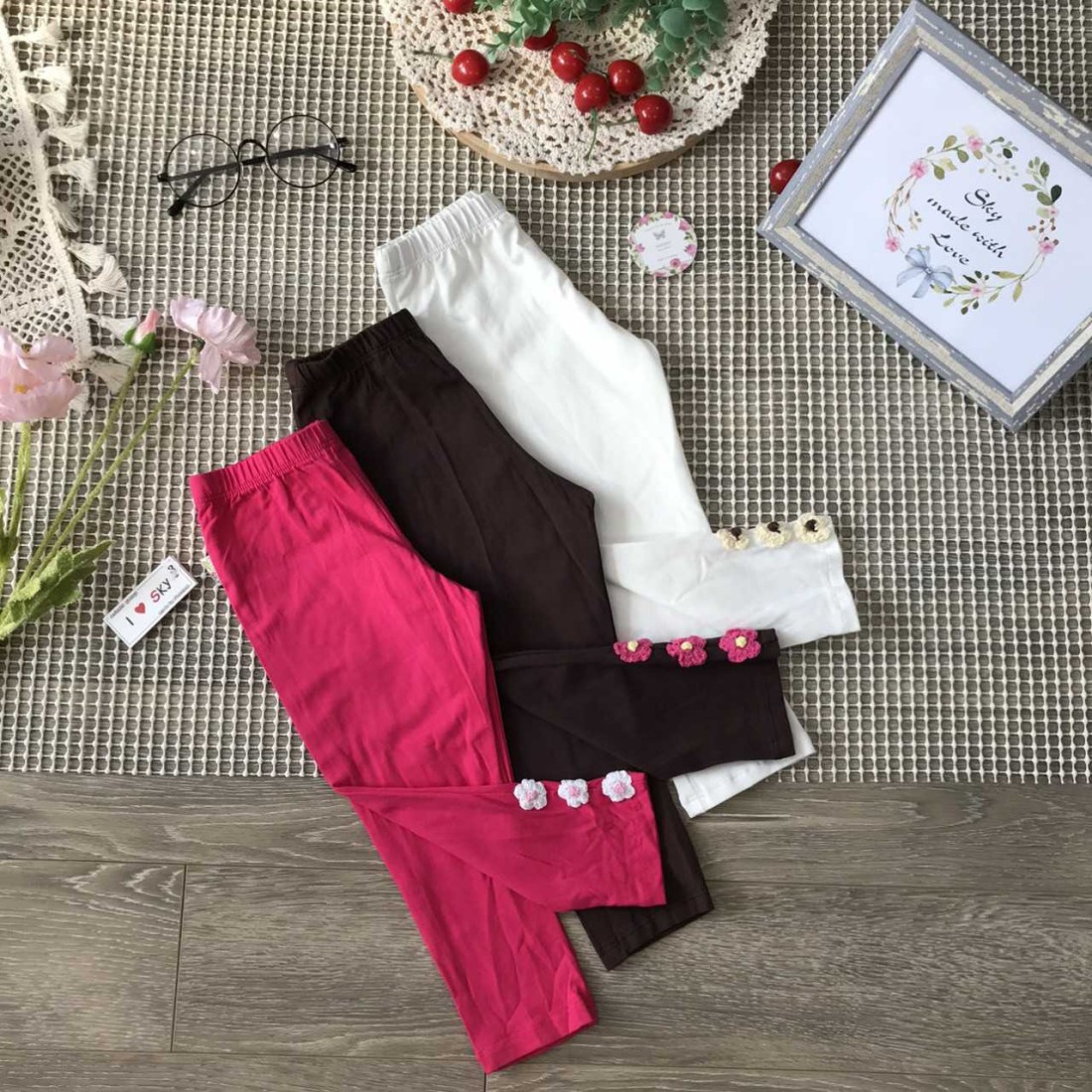 Quần legging thu đông size 2-8-